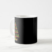 Mug Lizard Xmas Éclairage Père Noël Lizard Christmas T (Devant gauche)