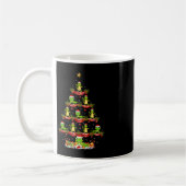 Mug Lizard Xmas Éclairage Père Noël Lizard Christmas T (Gauche)