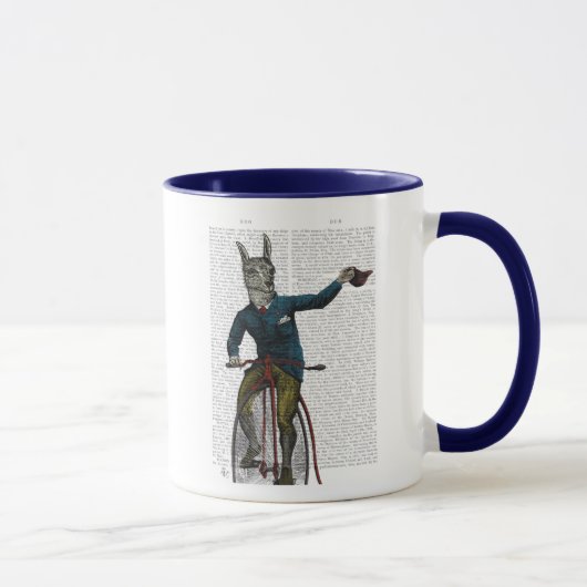 Mug Llama à vélo (Droite)