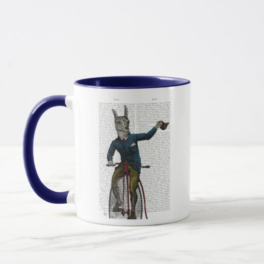 Mug Llama à vélo (Gauche)