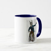 Mug Llama à vélo (Devant droit)