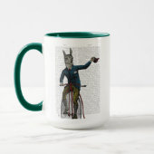 Mug Llama à vélo (Gauche)