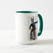 Mug Llama à vélo (Devant droit)