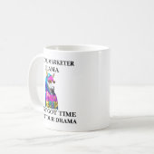 Mug Llama Aint, Le Marchand Numérique, A Du Temps Pour (Devant gauche)