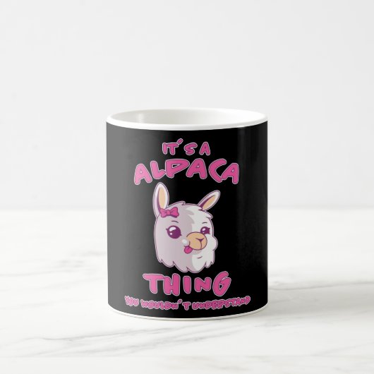 Mug Llama Alpaca Llamas Alpacas Cadeau animal (Centre)