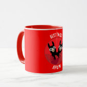 Mug Llama Alpaca Twin Boys (Devant gauche)