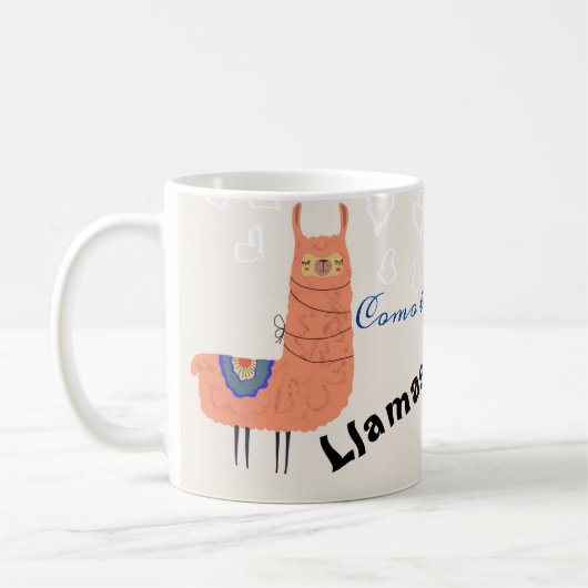 Mug Llama Como Te Llamas (Gauche)