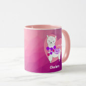 Mug Llama Cute personnalisée (Devant droit)