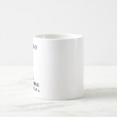 Mug Llama d'optométriste n'a pas le temps pour votre d (Centre)