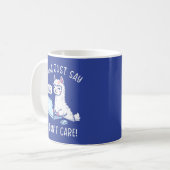 Mug Llama Just Say I Don't Care - Funny Llama Office (Devant gauche)
