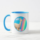 Mug Llama Licking Rainbow (Gauche)