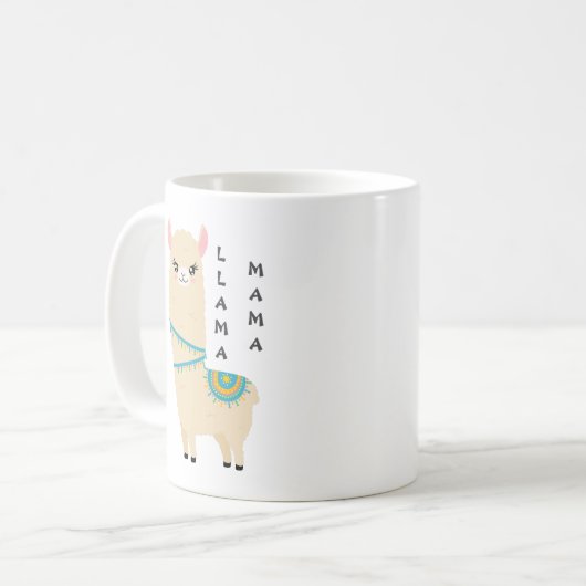 Mug Llama maman (Devant gauche)