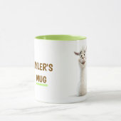 Mug Llama personnalisée avec nom (Centre)