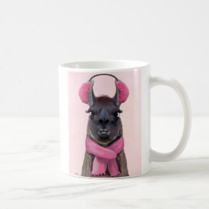 Mug Llama rose