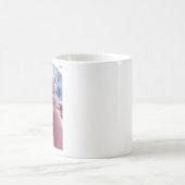 Mug Llama rose glamour - Icône mode hiver (Centre)