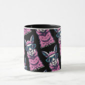 Mug Llama vous dit Rock | Pose ironique dans les lunet (Centre)