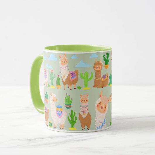Mug Llamas (Devant gauche)
