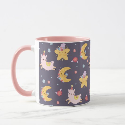 Mug Llamas Dans Le Ciel (Gauche)