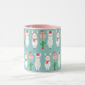 Mug Llamas de Noël d'hiver | Vacances (Centre)