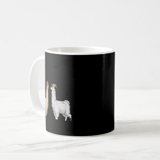 Mug Llamas With Hats Carl (Devant gauche)
