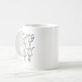Mug Llet Ghost Llet Dancer Danse Éffrayante Enseignant (Devant gauche)