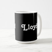 Mug Lloyd (Devant droit)