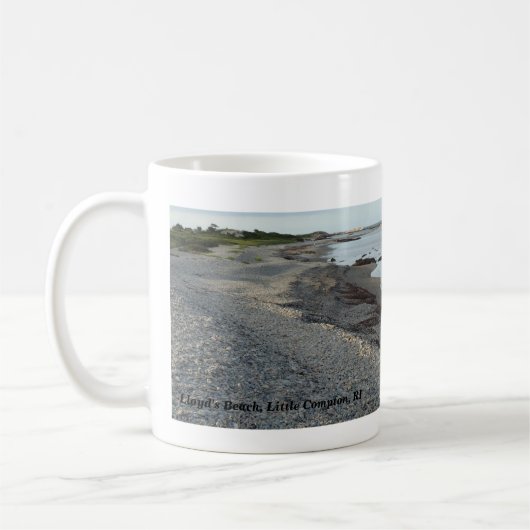 Mug Lloyd's Beach, Little Compton, RI (Gauche)