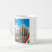 Mug LMD011 MILAN, Cathédrale Piazza del Duomo, (Devant gauche)