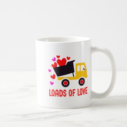 Mug Loads Of Love Toddler Truck Valentines Day For K  (Droite)