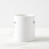 Mug L'objectif du jour Ne perds pas les enfants Drôle (Centre)