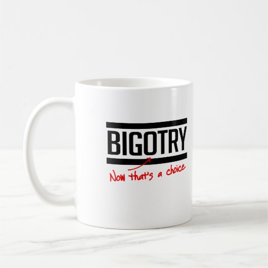 MUG L'OBSCURANTISME EST UN CHOIX (Gauche)