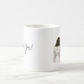 Mug L'obscurité de MERCI ondule le petit pain M de Br (Centre)