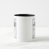 Mug L'observatoire royal à Paris, 1741 (Centre)