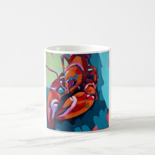 Mug Lobster Painting - Beach Home Decor (Centre)