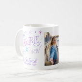 Mug L'obtention du diplôme l'avenir est maintenant (Devant gauche)