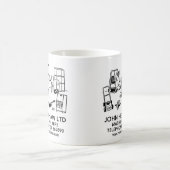 Mug Location d'outil de machine promotionnelle (Centre)