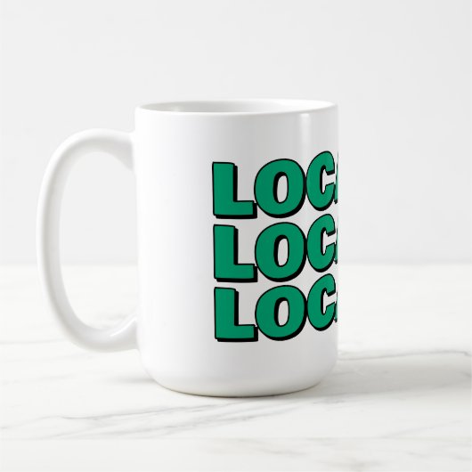 Mug Location location location funny realtor gift (Gauche)
