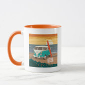 Mug Locaux uniquement | VW Surf Van (Gauche)