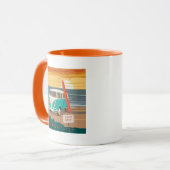 Mug Locaux uniquement | VW Surf Van (Devant gauche)