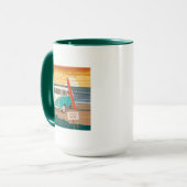Mug Locaux uniquement | VW Surf Van (Devant gauche)