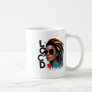 Mug Loc'd For Life Afro Locs Drogue Dreadlocks Noir Me