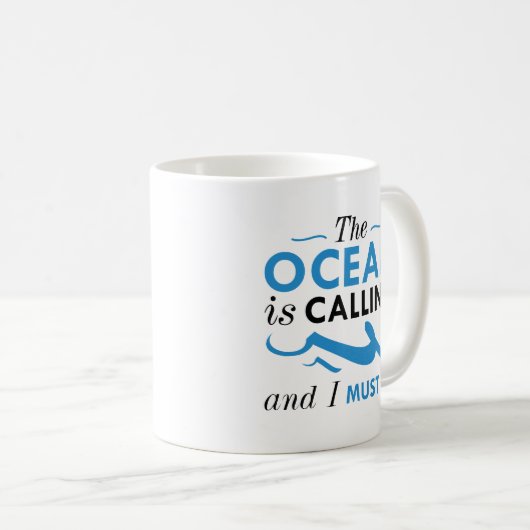 Mug L'Océan Appelle (Devant droit)
