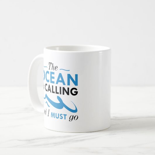 Mug L'Océan Appelle (Devant gauche)
