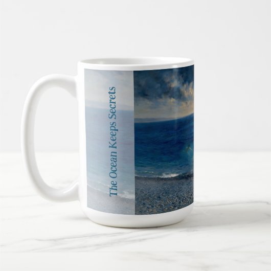 Mug L'Océan Garde des Secrets – Un Paysage Marin Capti (Gauche)