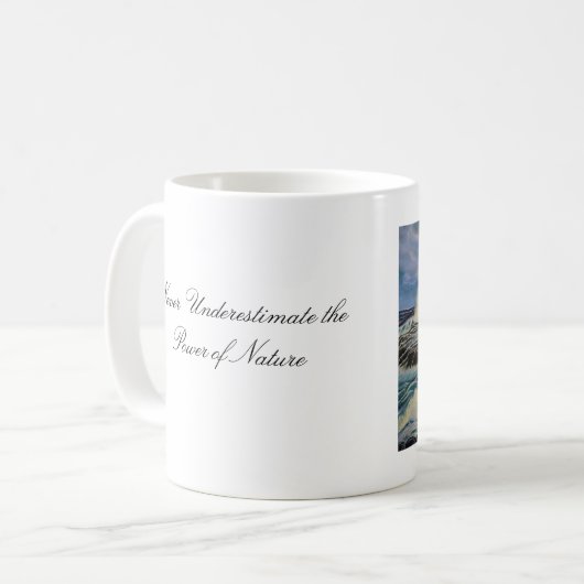 Mug L'Océan - Une force de la nature (Devant gauche)