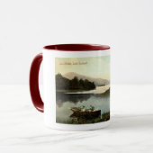 Mug Loch Lomond, Ecosse, Luss Straits 1915 Vintage (Devant gauche)