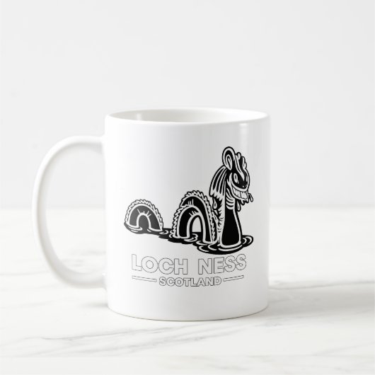 Mug Loch Ness Nessie Écosse (Gauche)