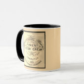 Mug Lockerbie Creamery Label Black Text Trim  (Devant gauche)