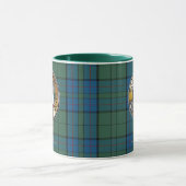 Mug Lockhart Tartan & Badge (Centre)
