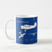 Mug Lockheed Vega 5B - Plans d'avion ABD (Gauche)
